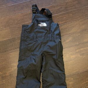 The North Face Black Insulated Bib Overalls